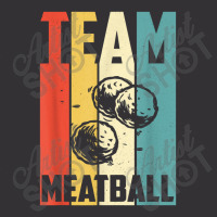 Vintage Rettro Team Meatball Funny Vintage Hoodie | Artistshot