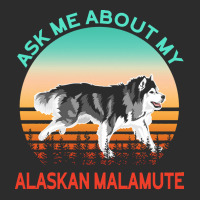 Alaskan Malamute T  Shirt Ask Me About My Alaskan Malamute T  Shirt Baseball Cap | Artistshot