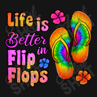 Life Is Better In Flip Flops Mesh Cap | Artistshot