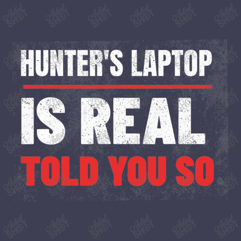 Hunter's Laptop Is Real, Anti Joe Biden Authentic Laptop Mesh Cap | Artistshot