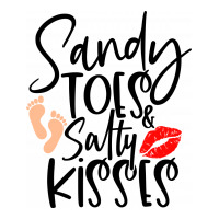 Sandy Toes & Salty Kisses Crewneck Sweatshirt | Artistshot