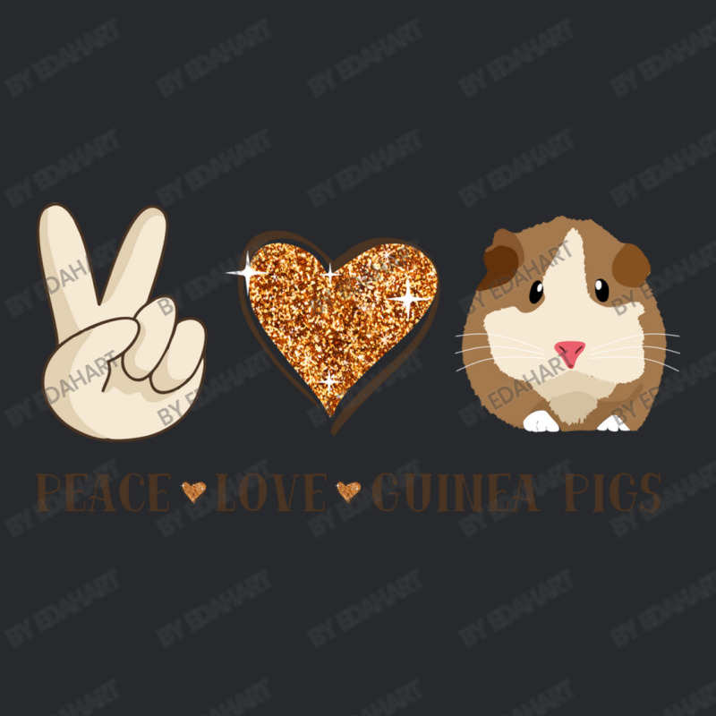 Peace Love Guinea Pigs Lover Peace Sign Hand And Cute Heart Design Trucker Cap | Artistshot