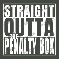 Straight Outta The Penalty Box T-shirt Ice Hockey Player Trucker Cap | Artistshot