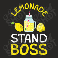 Lemonade Stand Boss Lemon Juice Gift Ladies Fitted T-shirt | Artistshot