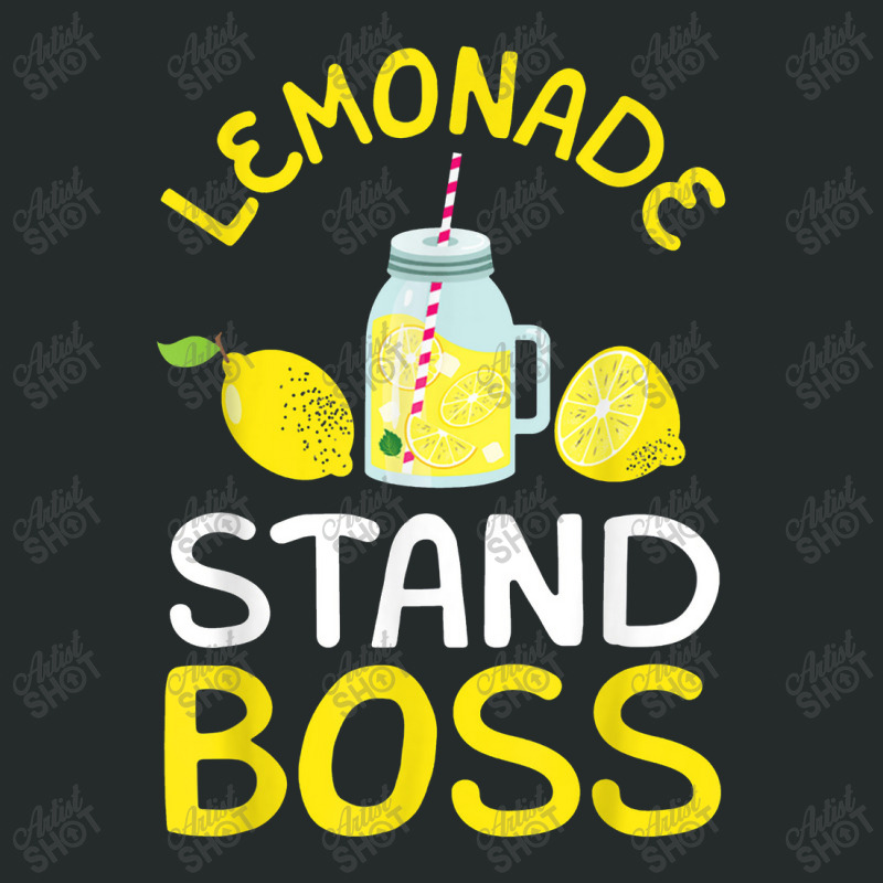 Lemonade Stand Boss Lemon Juice Gift Women's Triblend Scoop T-shirt by salamwarna | Artistshot