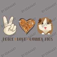 Peace Love Guinea Pigs Lover Peace Sign Hand And Cute Heart Design Flat Bill Snapback Cap | Artistshot