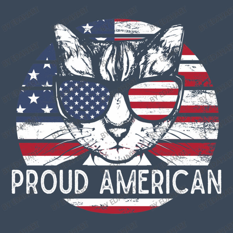 Us Flag Cat 4th Of July Proud And Independent Cat Of United States Of Flat Bill Snapback Cap by EdahArt | Artistshot