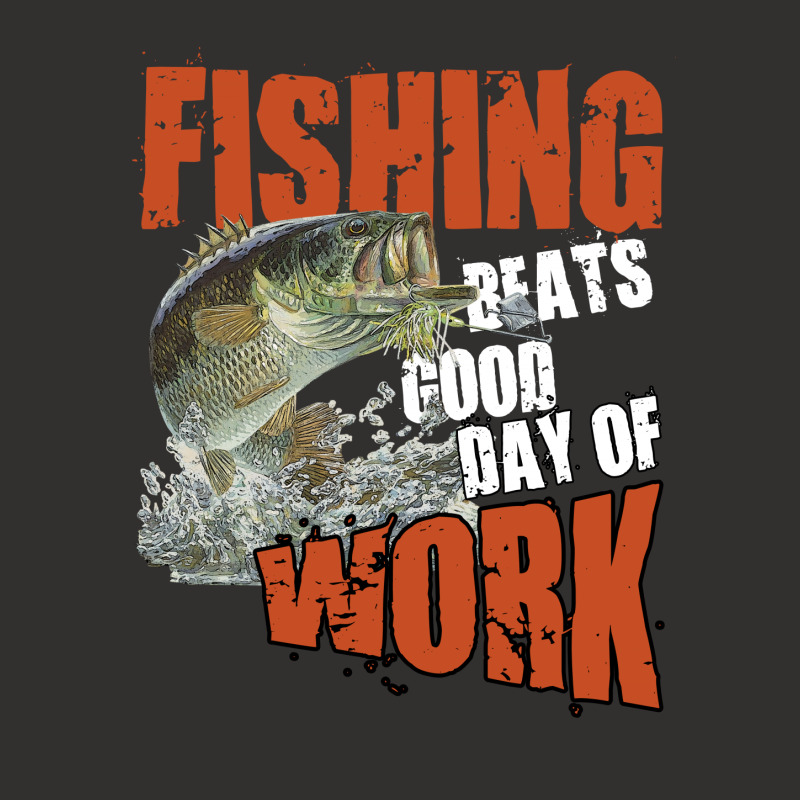 Fishing Beats Good Day Of Work Champion Hoodie | Artistshot