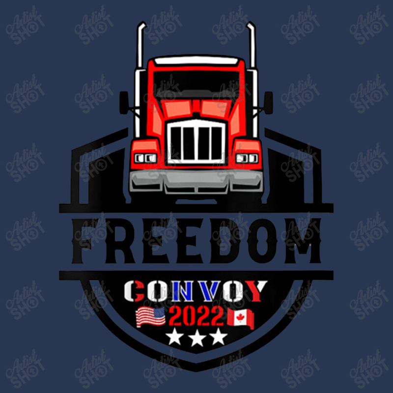 Womens Freedom Convoy 2022 Canada Supports Our Truckers! Men Denim Jacket | Artistshot