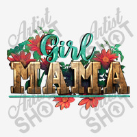 Girl Mama Oval Patch | Artistshot