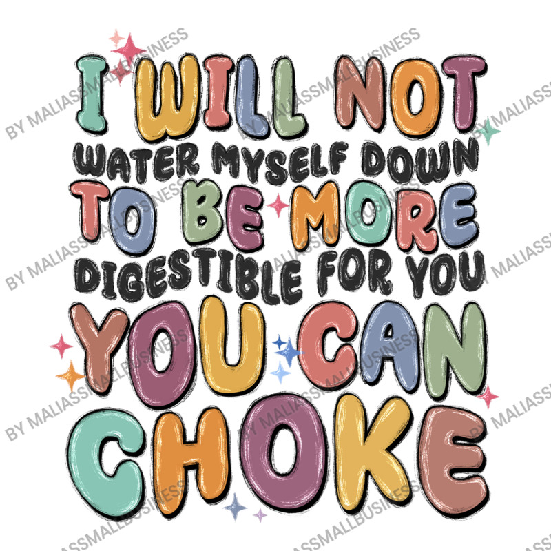 I Will Not Water Myself Down To Be More Digestible Debie Paper Bag - 10 X 5 X 13 | Artistshot