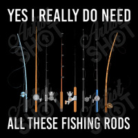 Yes I Really Do Need All These Fishing Rods Men's 3/4 Sleeve Pajama Set | Artistshot