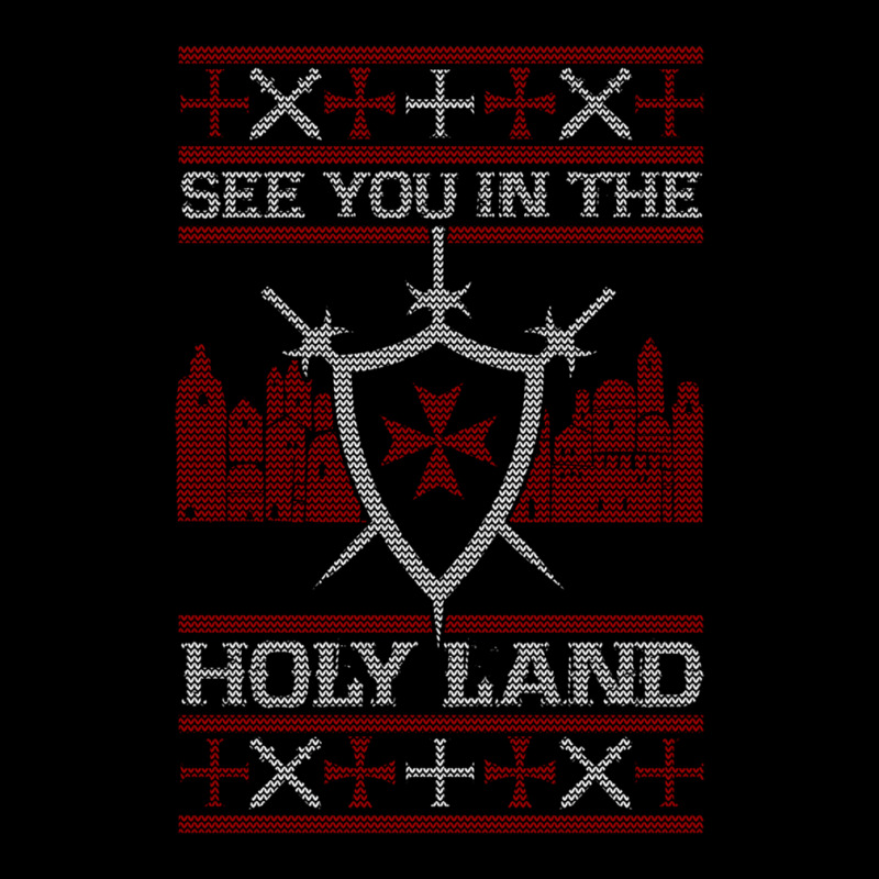 See You In The Holy Land Ugly Sweater Christmas Baby Tee | Artistshot