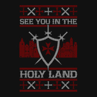 See You In The Holy Land Ugly Sweater Christmas License Plate Frame | Artistshot