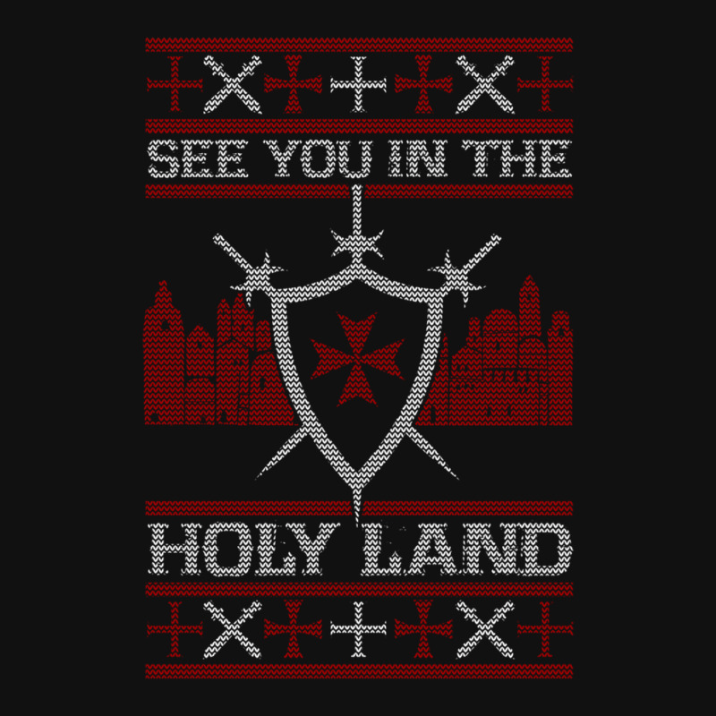 See You In The Holy Land Ugly Sweater Christmas License Plate Frame | Artistshot