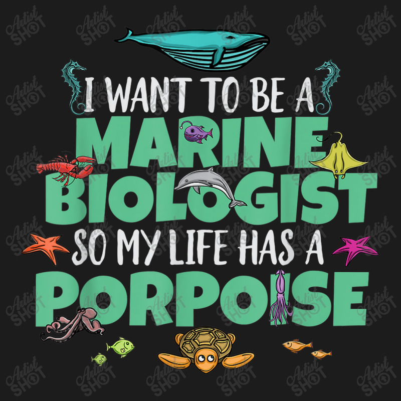 I Want To Be A Marine Biologist Porpoise Animal Pun Hoodie & Jogger set by Yuh2105 | Artistshot