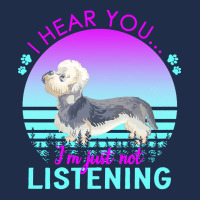 Dandie Dinmont Terrier T  Shirt I Hear You I'm Just Not Listening Dand Baseball Cap | Artistshot