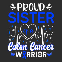 Proud Sister Of A Colon Cancer Warrior T  Shirt Proud Sister Of A Colo Baseball Cap | Artistshot