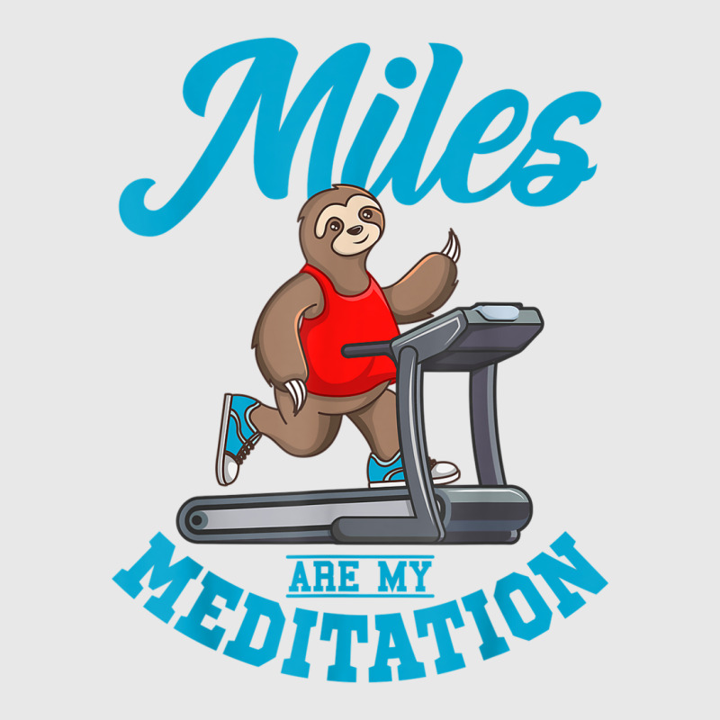 Sloth On Treadmill Miles Are My Meditation Treadmill Gym Baseball Cap by ThienThuong | Artistshot