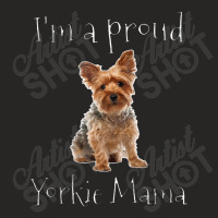 Yorkie Mom Women Girls Yorkshire Terrier Owner Ladies Fitted T-shirt | Artistshot