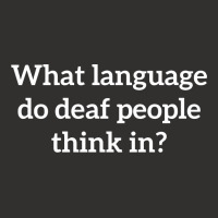 What Language Do Deaf People Think In Champion Hoodie | Artistshot