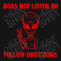 Does Not Listen Or Follow Directions Mesh Cap | Artistshot