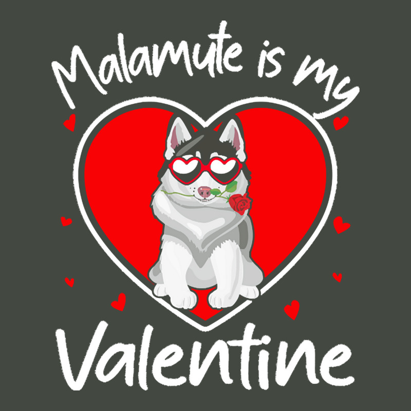 Alaskan Malamute Is My Valentine T  Shirt Alaskan Malamute Is My Valen Trucker Cap | Artistshot