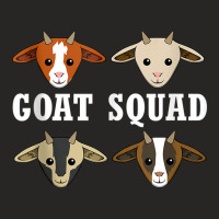 Cute Farm Animal Goat Squad Farmer Ladies Fitted T-shirt | Artistshot