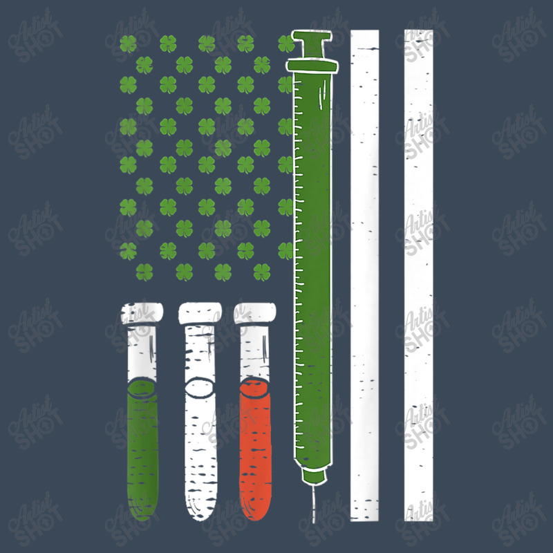 American Flag Irish Nurse Syringe Shamrock St Patricks Day Flat Bill Snapback Cap | Artistshot