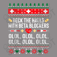 Deck The Halls With Beta Blockers Nurse Christmas Ugly Xmas Flat Bill Snapback Cap | Artistshot