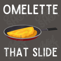 Omelette That Slide Funny Omelette Egg Flat Bill Snapback Cap | Artistshot