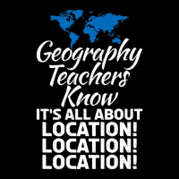 Geography Teachers Know Its All About Location Location Premium Flat Bill Snapback Cap | Artistshot