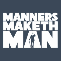 Manners Maketh Man Flat Bill Snapback Cap | Artistshot