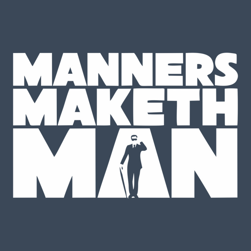 Manners Maketh Man Flat Bill Snapback Cap by sonchar | Artistshot