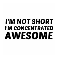 Not Short  Concentrated Awesome Toddler T-shirt | Artistshot