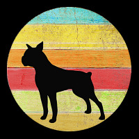 Boston Terrier Dog T  Shirt Boston Terrier Vintage Rainbow Silhouette Youth Sweatshirt | Artistshot