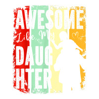 Awesome Like My Daughter Father Day Gifts From Daughter Vogue Paper Bag - 16 X 6 X 12 | Artistshot