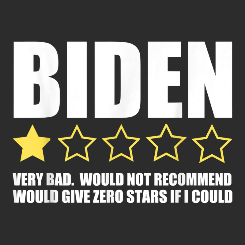 Funny Anti Joe Biden One Star Review Republican Political T Shirt Baseball Cap | Artistshot