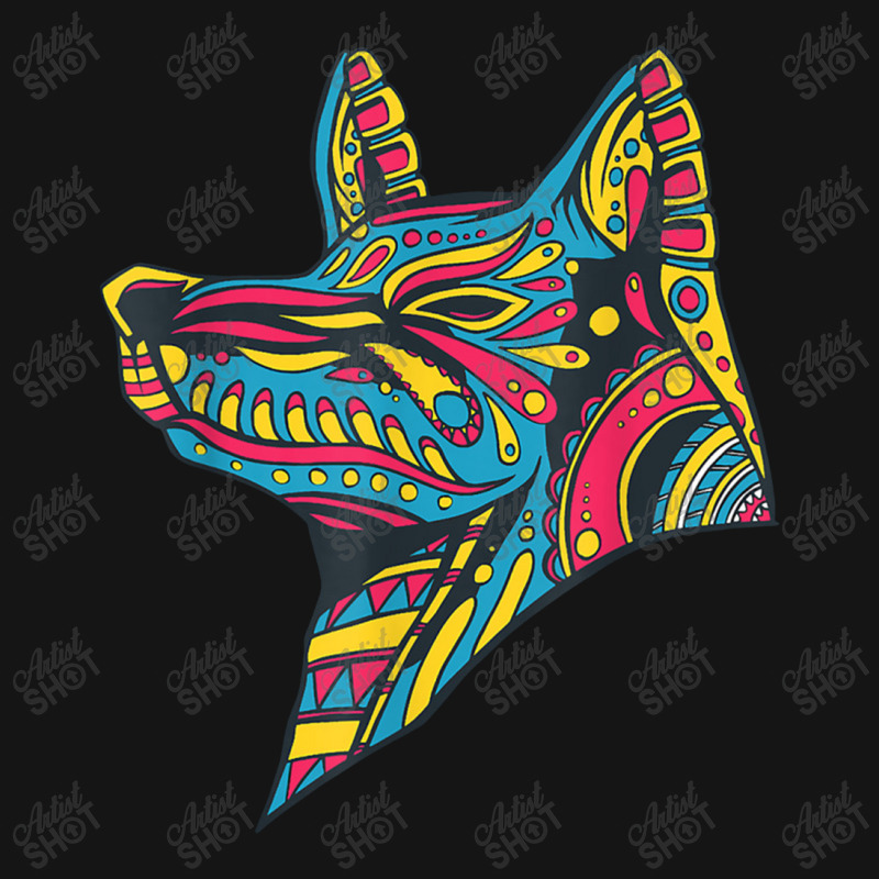 Ancient Ethnic Aztec Wolf Mask Symbol Civilization Gift Mesh cap by lalisaamanib | Artistshot