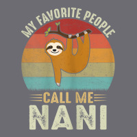 Womens My Favorite People Call Me Nani Cute Sloth Lover Grandma Mesh Cap | Artistshot