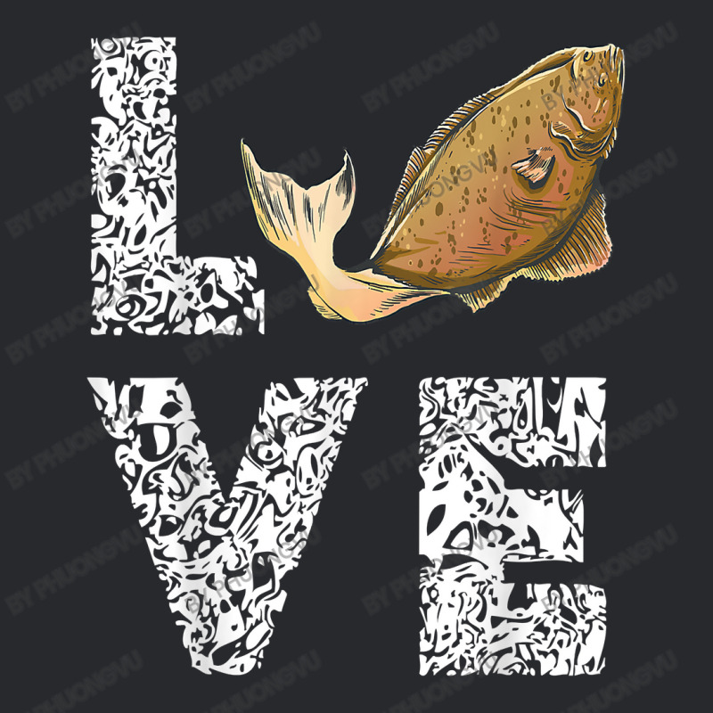 Halibut Love Fisherman Halibut Fish Flounder Fish Fishing T Shirt Trucker Cap | Artistshot