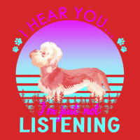 Dandie Dinmont Terrier T  Shirt I Hear You I'm Just Not Listening Dand Trucker Cap | Artistshot