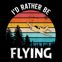 I'd Rather Be Flying Tshirt Aviation Shirt Airplane Pilot T Shirt Camo Snapback | Artistshot