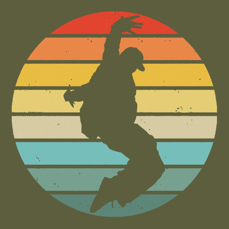 Hip Hop T  Shirt Break Dance Silhouette On A Distressed Retro Sunset D Camo Snapback by remoteriver | Artistshot