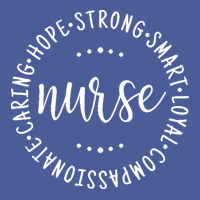 Nurse Gift Idea T  Shirt Nurse Saying Circle Design Strong, Carie, Sma Flat Bill Snapback Cap | Artistshot