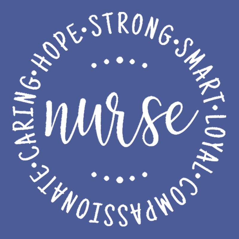 Nurse Gift Idea T  Shirt Nurse Saying Circle Design Strong, Carie, Sma Flat Bill Snapback Cap by ndubuque527 | Artistshot