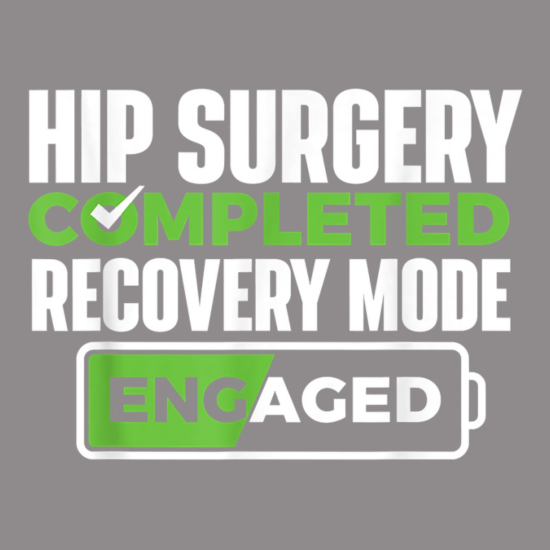 Hip Surgery Completed   Get Well Hip Replacement Recovery T Shirt Flat Bill Snapback Cap by kadejahdomenick | Artistshot