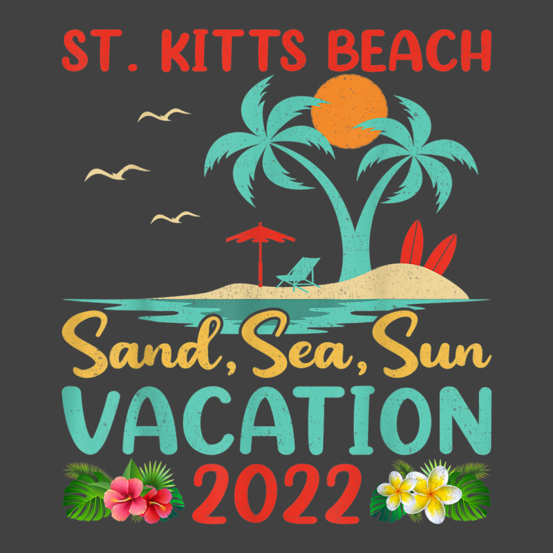 Beach Vacation 2022 Retro Lost Paradise St. Kitts Beach Vintage T-Shirt by Tiktify | Artistshot