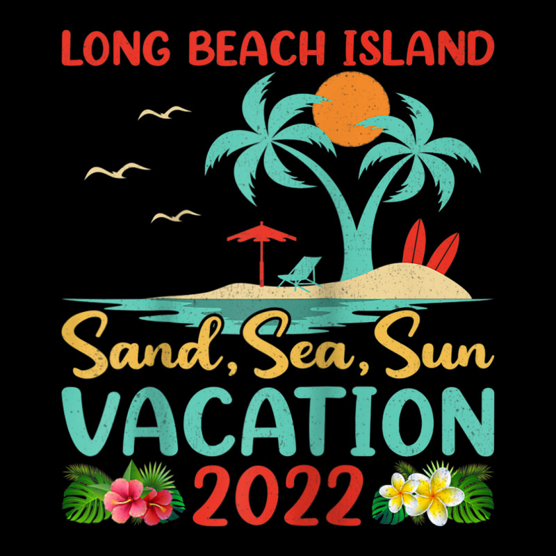 Beach Vacation 2022 Retro New Jersey Long Beach Island Raglan Baseball Toddler Sweatshirt by Tiktify | Artistshot