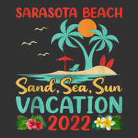 Beach Vacation 2022 Retro Sunset Florida Sarasota Beach Tank Top Baby Bodysuit | Artistshot